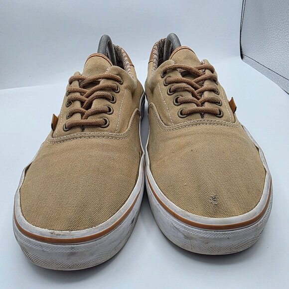 Vans Era 59 C&L Mens Size 11.5 Khaki Chevron Sneaker Shoes Casual Outdoors main image 9